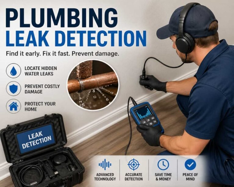 Plumbing leak detection