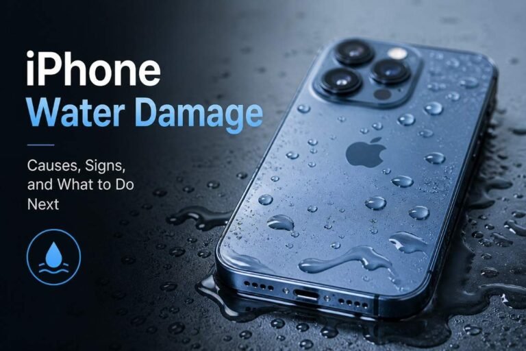 iPhone water damage