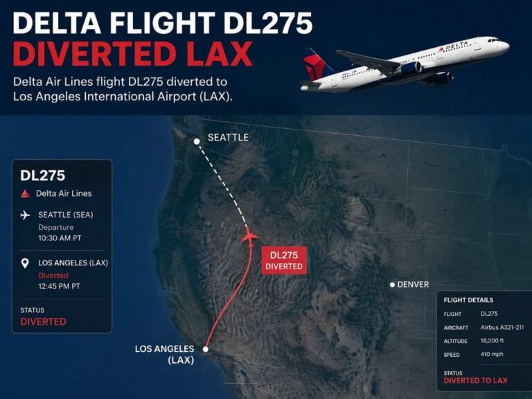 Delta Flight DL275 Diverted LAX: Safe Landing After Unexpected Mid-Air Trouble 2 Delta flight dl275 diverted lax